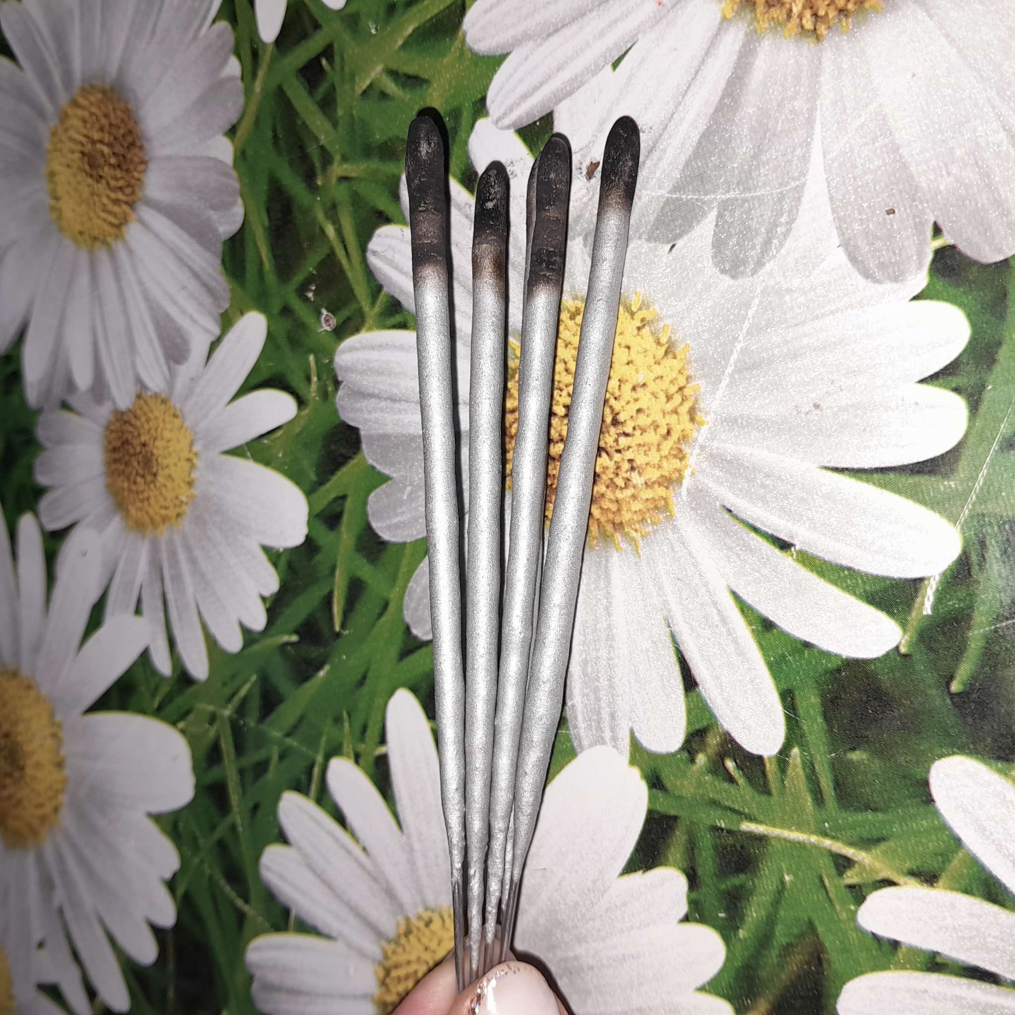 Фотография покупателя товара Бенгальские огни золотые, 5 шт., 15 см, горение 30 сек. - Фото 56