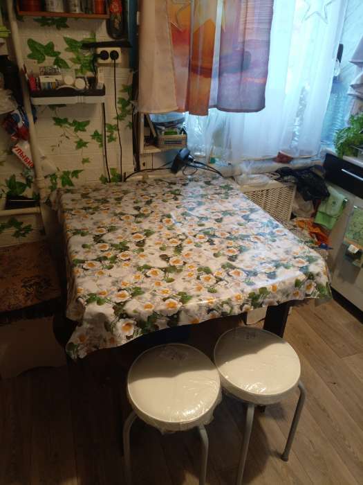 Фотография покупателя товара Стол-книжка, 1650×800×755 мм, цвет венге тёмный - Фото 2