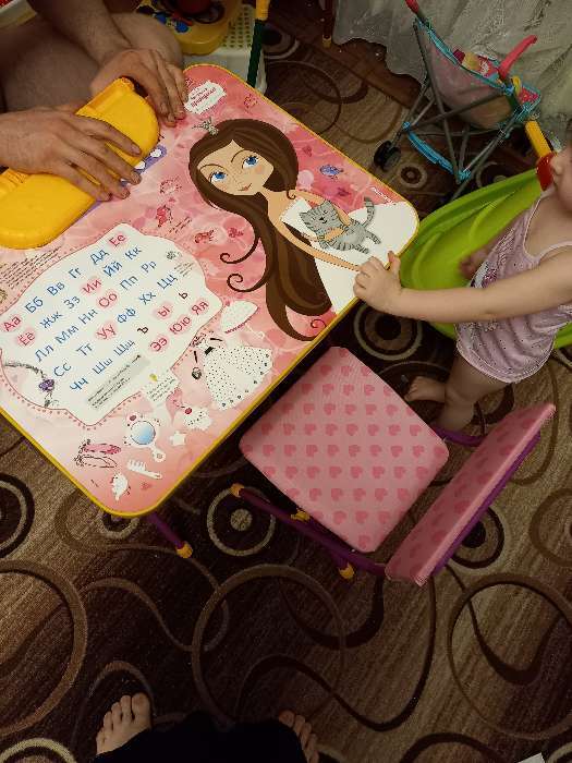 Фотография покупателя товара Комплект детской мебели «Познайка. Маленькая принцесса» складной - Фото 1