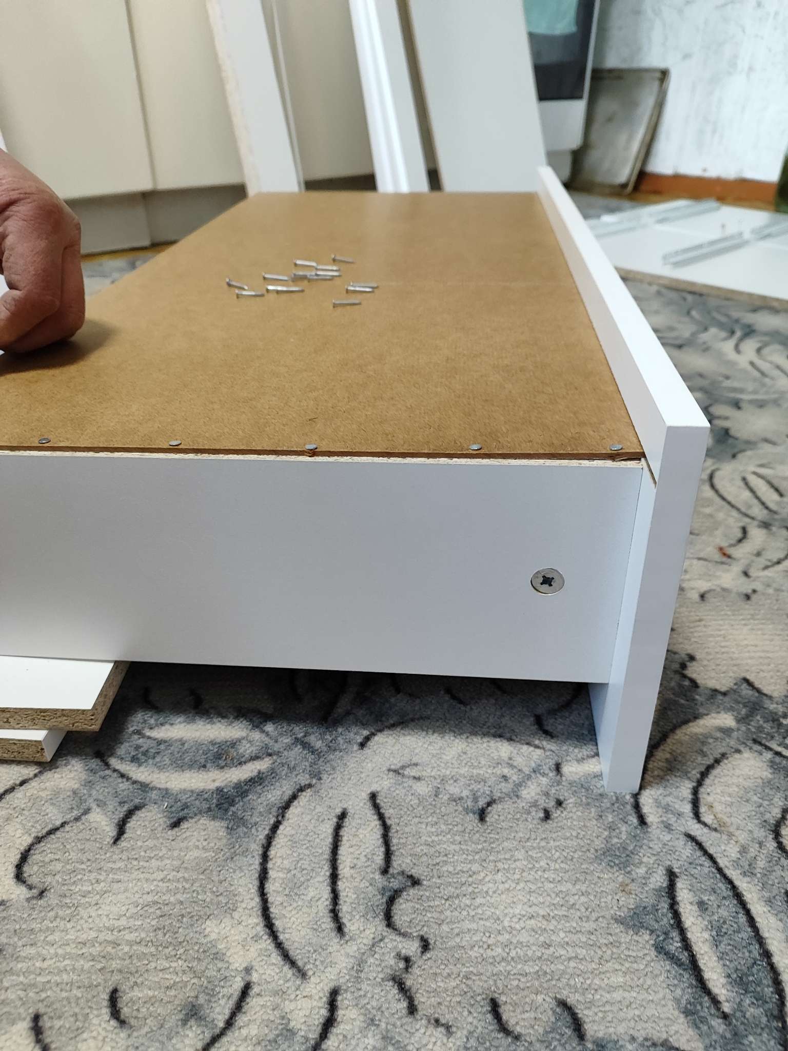 Фотография покупателя товара Комод для хранения «Клик Мебель. Мадера», 3 ящика, 800×420×775 мм, цвет белый - Фото 117