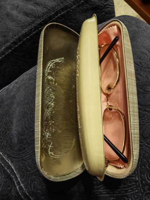 Фотография покупателя товара Футляр для очков на хлопушке, размер 16×6×3 см, серый - Фото 2