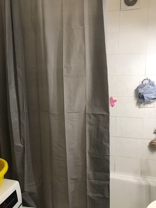 Фотография покупателя товара Набор для ванной SAVANNA «Селест»: штора 180×180 см, ковёр 38×69 см, цвет морской волны - Фото 3
