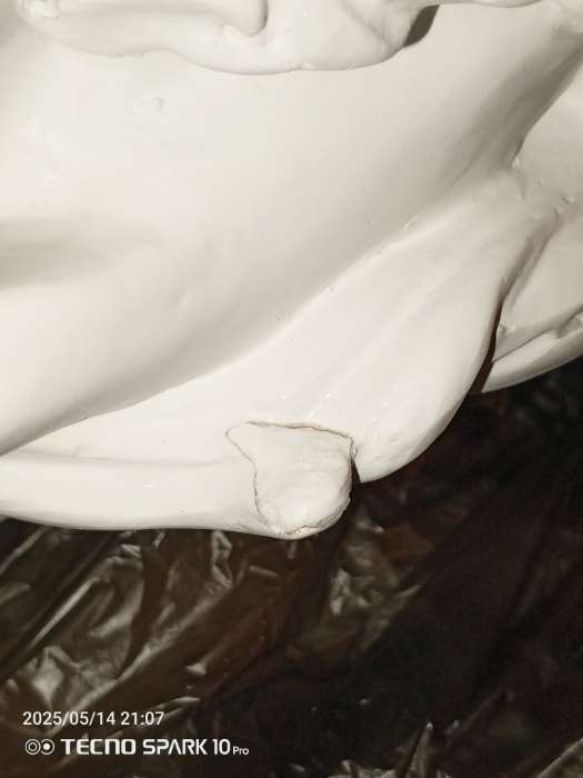 Фотография покупателя товара Фигура с кашпо «Девушка - нимфа», 30×23×83 см, 1.2 л, гипс, белая - Фото 17