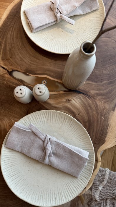 Фотография покупателя товара Набор подставок под горячее SL Home «Виенто», под кружу, 4 шт., d=10 см, керамика, бежевый - Фото 2