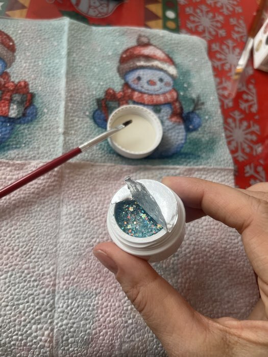 Фотография покупателя товара Гель лак для ногтей, с блёстками, трехфазный, 8 мл, LED/UV, розовый - Фото 1