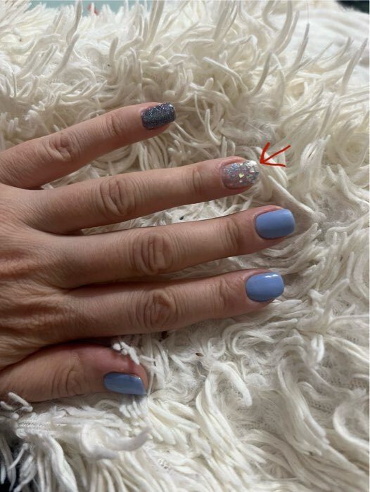 Фотография покупателя товара Гель лак для ногтей, с блёстками, трехфазный, 8 мл, LED/UV, розовый - Фото 3