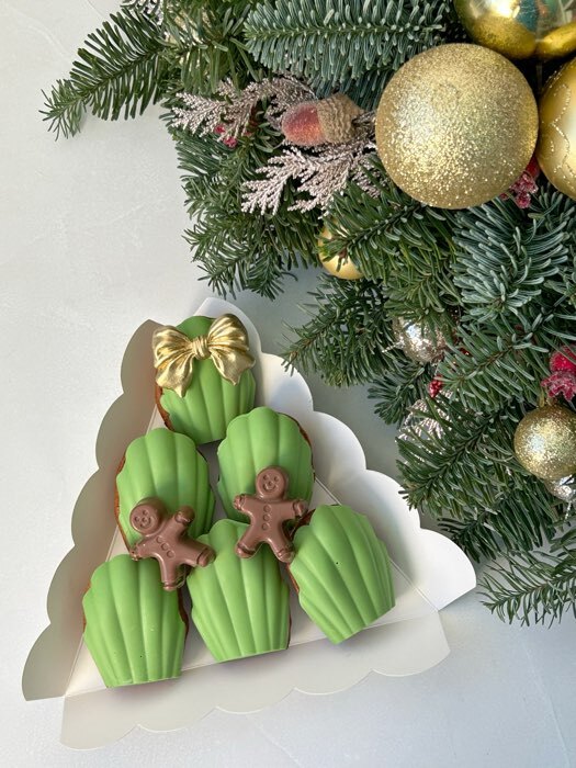 Фотография покупателя товара Коробка для печенья, белая, 9×9×3 см - Фото 6