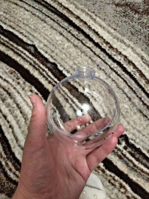 Фотография покупателя товара Ёлочный шар заготовка, раздельные части «Шар с съемной пуцкой», диаметр собранного 10 см - Фото 18