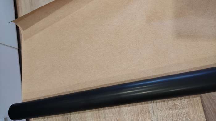 Фотография покупателя товара Плёнка матовая двухсторонняя "Пробковый цвет" серый, 0,58 х 10 м - Фото 3