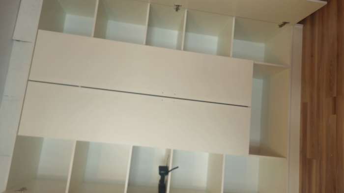 Фотография покупателя товара Шкаф четырёхстворчатый для одежды «Квадро», 1600×487×2200 мм, цвет белый гладкий - Фото 214