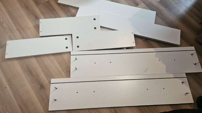 Фотография покупателя товара Шкаф четырёхстворчатый для одежды «Квадро», 1600×487×2200 мм, цвет белый гладкий - Фото 213