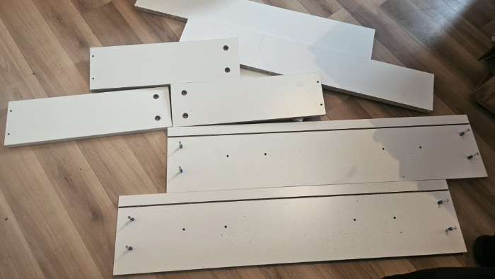 Фотография покупателя товара Шкаф четырёхстворчатый для одежды «Квадро», 1600×487×2200 мм, цвет белый гладкий - Фото 212