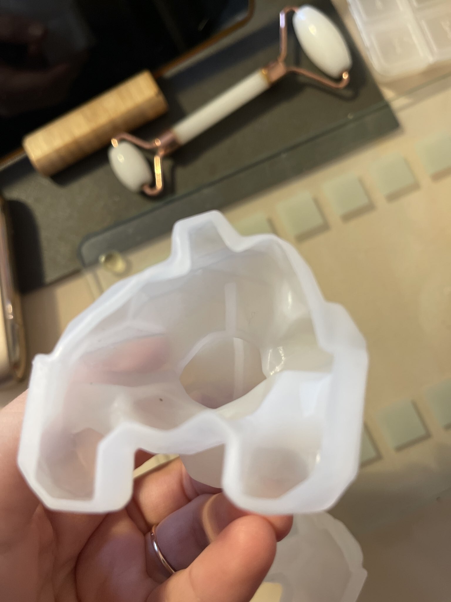 Фотография покупателя товара Молд для заливки «Оленёнок», силикон, 6×3×6 см, прозрачный - Фото 134