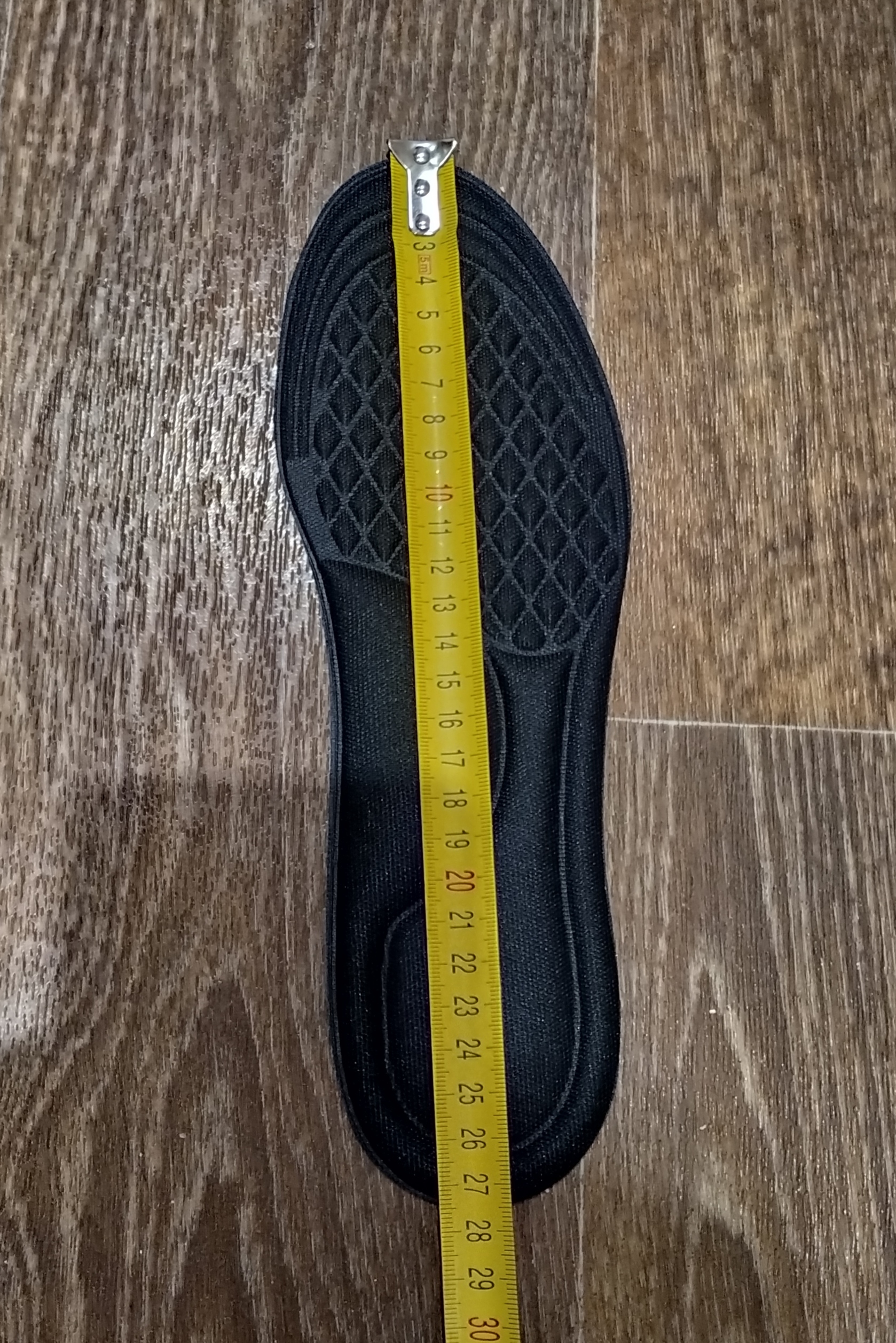 Фотография покупателя товара Стельки для обуви, универсальные, с массажным эффектом, р-р RU до 43 (р-р Пр-ля до 45), 27,5 см, пара, цвет МИКС - Фото 1