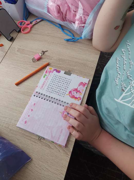 Фотография покупателя товара Записная книжка на замочке А6, 50 л. «Настоящий герой» - Фото 3