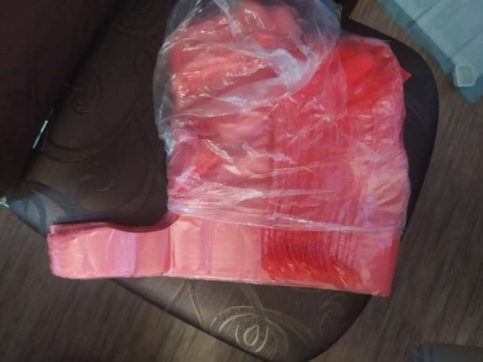 Фотография покупателя товара Пакет майка, полиэтиленовый, красный 24×42 см, 8 мкм - Фото 15