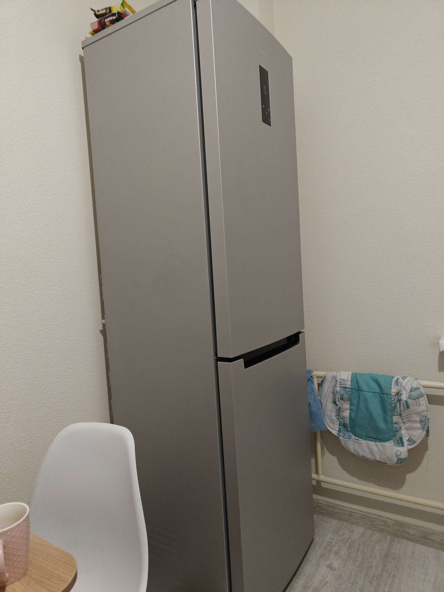 Фотография покупателя товара Холодильник «Бирюса» M 980NF, двухкамерный, класс А, 370 л, Full No Frost, серый - Фото 1