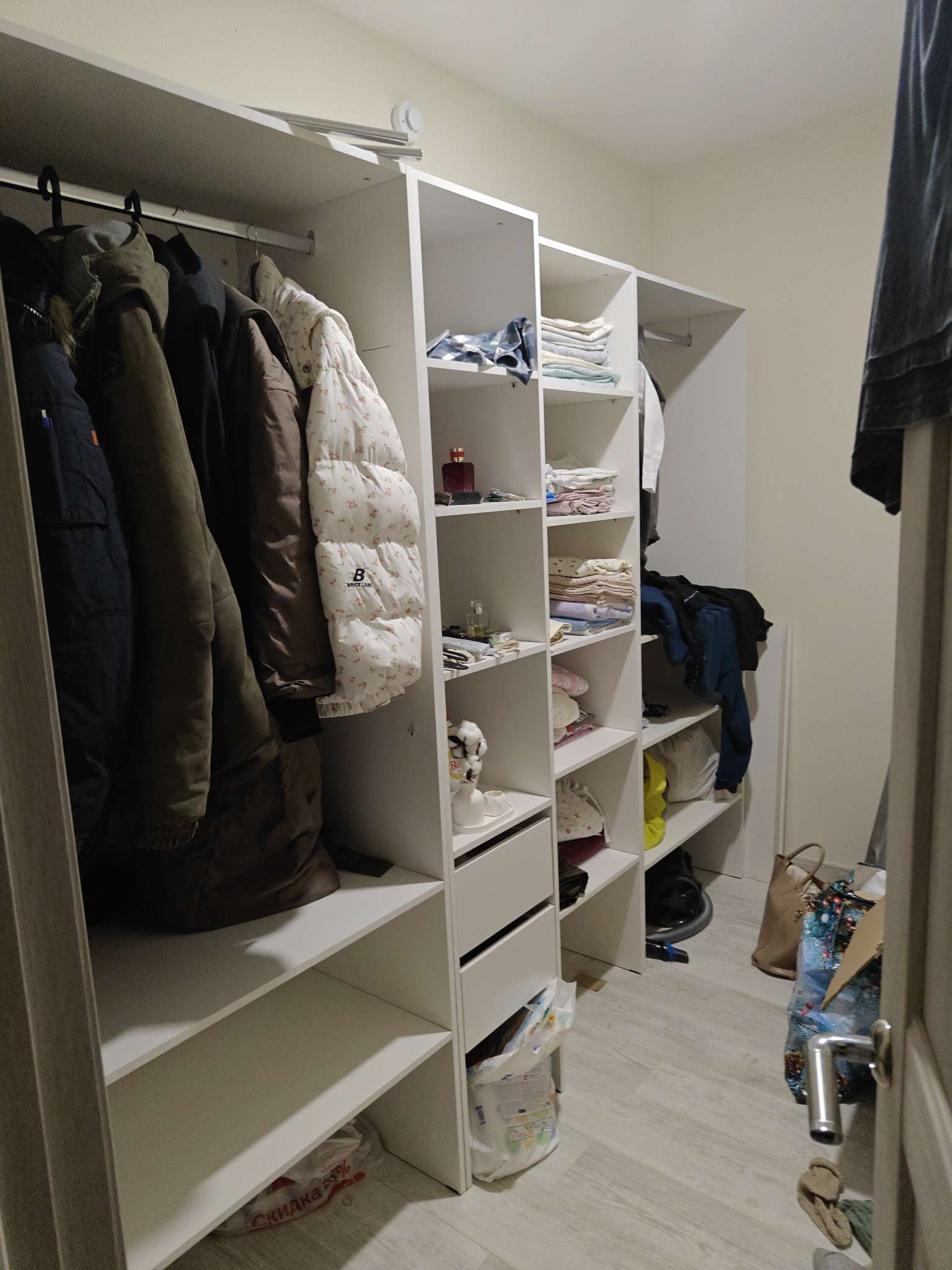 Фотография покупателя товара Комплект модульной гардеробной системы «Модус», 2800×2080×510 мм, цвет графит - Фото 1