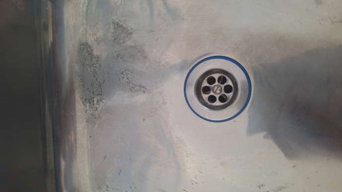 Фотография покупателя товара Мойка кухонная MIXLINE 527970, накладная, толщина 0.4 мм, 80×60×16 см, левая, выпуск 1 1/2" - Фото 3