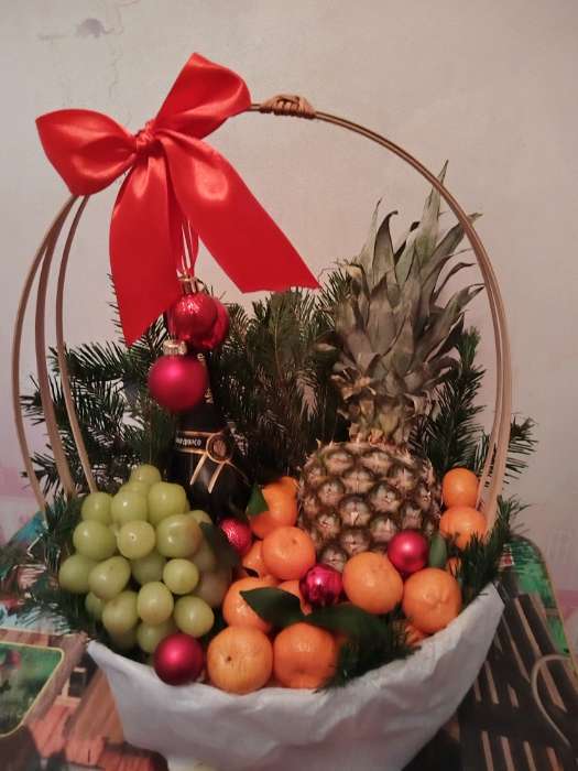 Фотография покупателя товара Корзина плетёная для хранения «Ладья», 24×17×8 см, бамбук - Фото 1