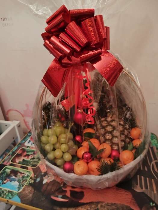 Фотография покупателя товара Корзина плетёная для хранения «Ладья», 24×17×8 см, бамбук - Фото 2