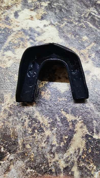 Фотография покупателя товара Капа боксёрская FIGHT EMPIRE, двухчелюстная, цвета МИКС - Фото 2