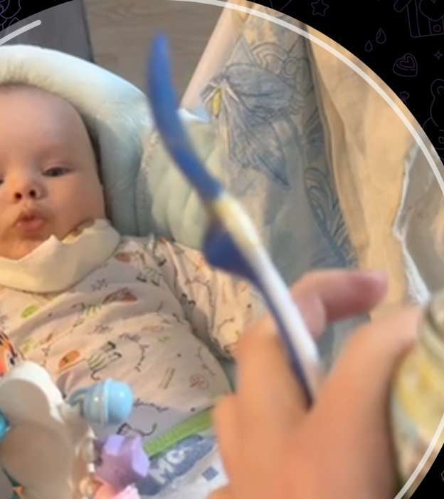 Фотография покупателя товара Ложки детские для кормления, термочувствительные, 16.5 см, 2 шт., цвет розовый/бирюзовый - Фото 2