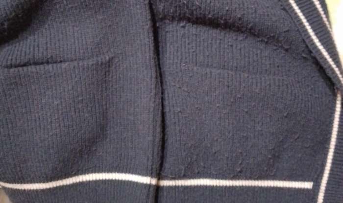 Фотография покупателя товара Машинка для удаления катышков LuazON LUK-06, индикатор, 220 В, АКБ, розовая - Фото 5