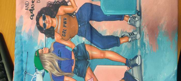Фотография покупателя товара Полотенце пляжное в сумке Этель «Family» 70×140 см, микрофибра - Фото 3