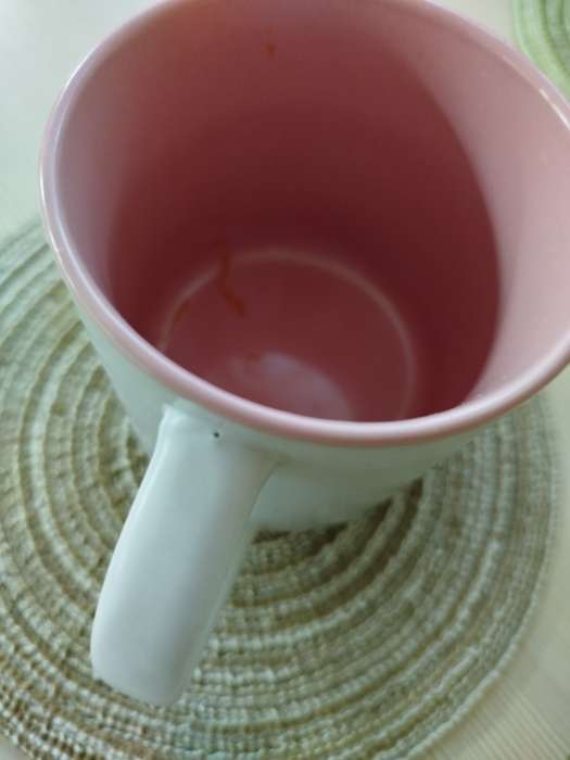 Фотография покупателя товара Кружка чайная керамическая «Зайка», 380 мл - Фото 1