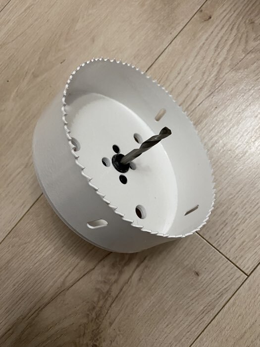 Фотография покупателя товара Хвостовик SDS-plus для коронок биметаллических ТУНДРА, M16 с дополнительной фиксацией - Фото 2