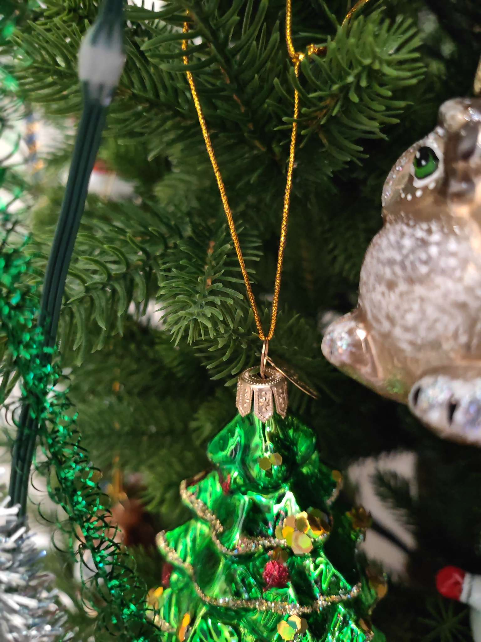 Фотография покупателя товара Шнур люрекс на бобине d=1 мм L=90 м, цвет золотой - Фото 1