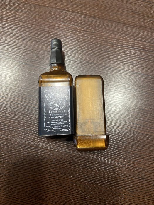 Фотография покупателя товара Зажигалка газовая для курения «Мужик», 2.5×8.5 см - Фото 2