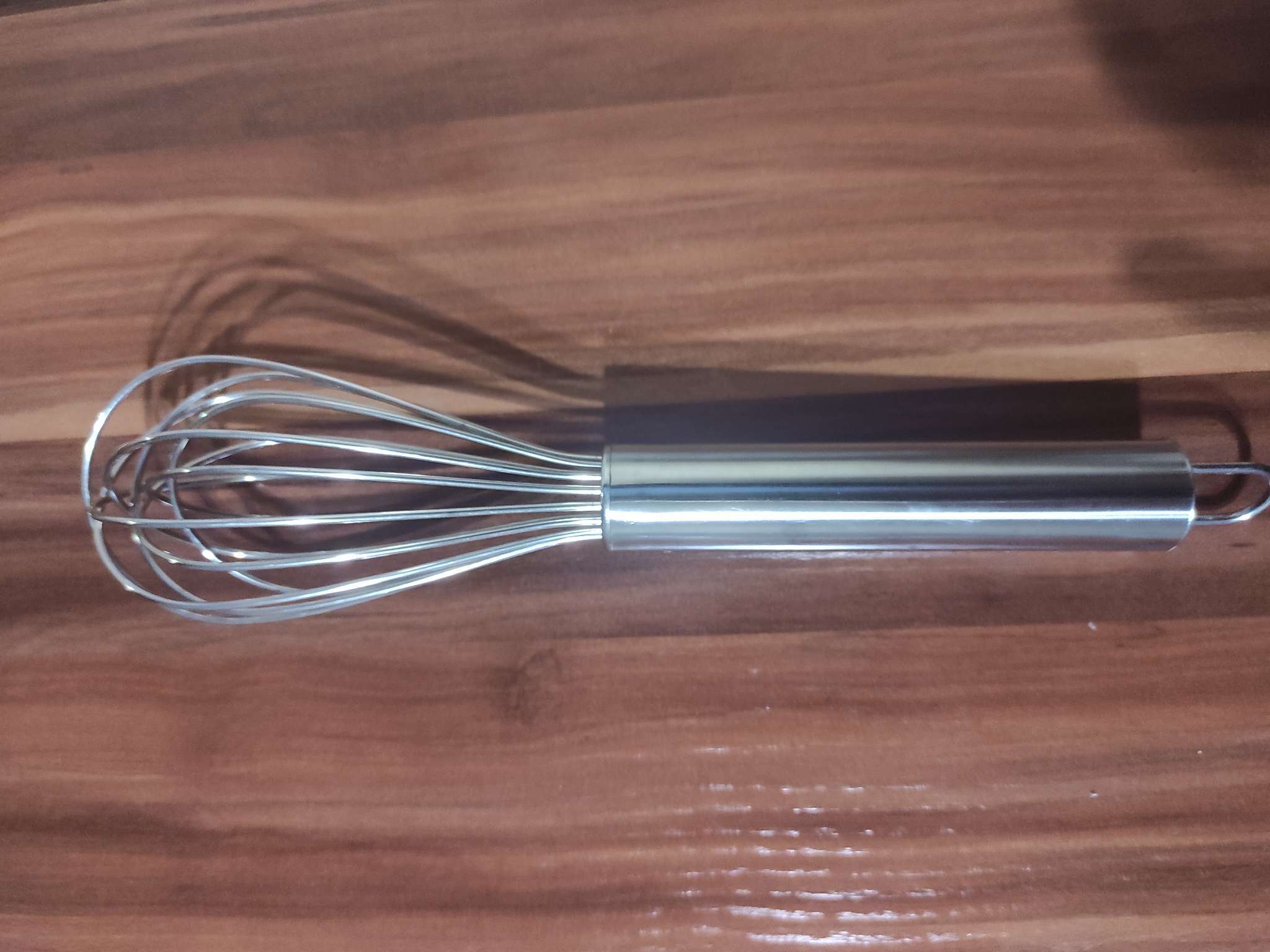 Фотография покупателя товара Венчик для взбивания с толстыми струнами KONFINETTA, 28 см, нержавеющая сталь, серебристый - Фото 2