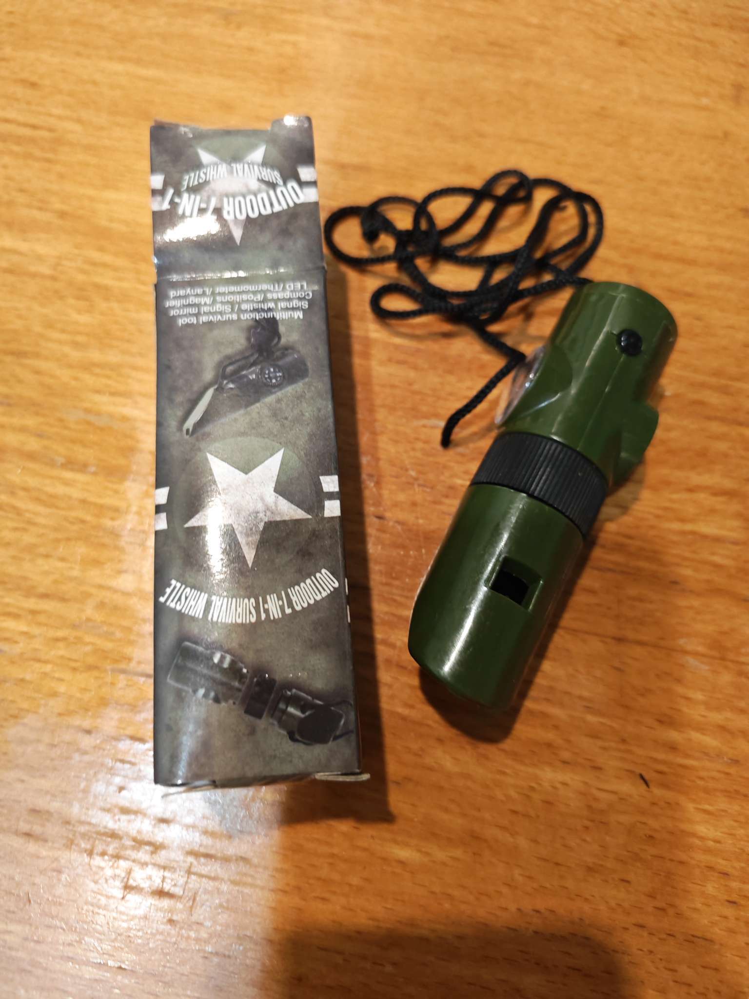 Фотография покупателя товара Набор героя «Разведчик», 6 в 1: свисток, компас, фонарик, термометр, зеркало, лупа - Фото 12