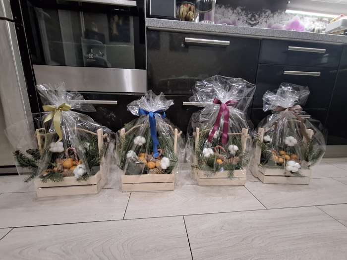 Фотография покупателя товара Плёнка для цветов и букетов, прозрачная 0.7×15 м, 400 г, 40 мкм - Фото 1