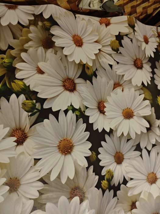 Фотография покупателя товара Салфетка сервировочная на стол «Ромашки», 60×90 см - Фото 3