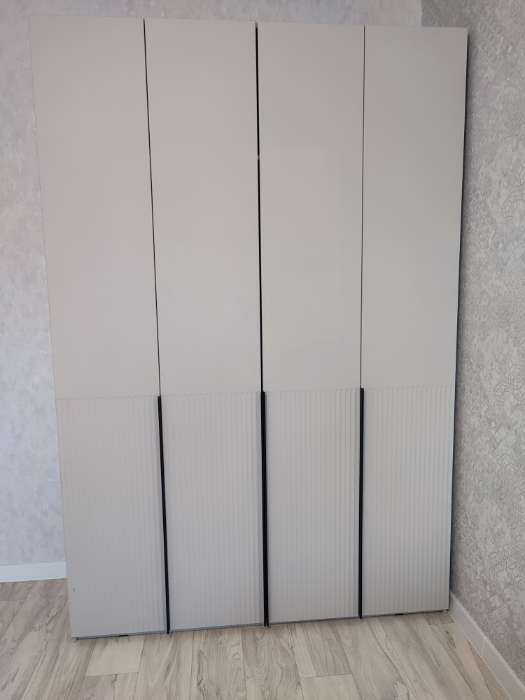 Фотография покупателя товара Шкаф трёхстворчатый «Марвэл», 1200×508×2400 мм, цвет кашемир/кашемир - Фото 2