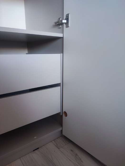 Фотография покупателя товара Шкаф трёхстворчатый «Марвэл», 1200×508×2400 мм, цвет кашемир/кашемир - Фото 8