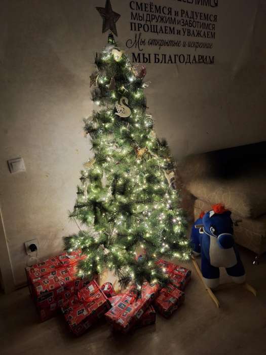 Фотография покупателя товара Качалка «Единорог», пушистый - Фото 2