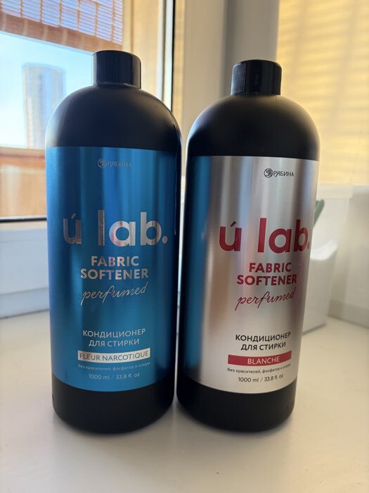 Фотография покупателя товара Кондиционер для белья парфюмированный Tobacco Vanille, 1000 мл, ULAB - Фото 1