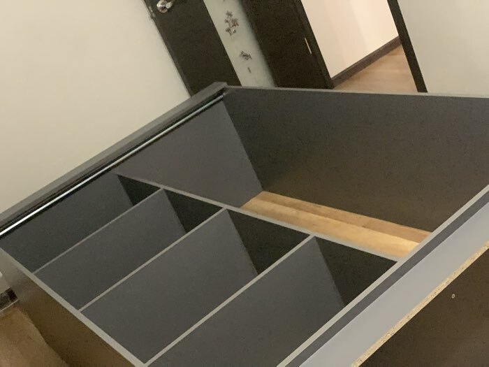 Фотография покупателя товара Шкаф – купе «Элегант 1», 1260×590×2000 мм, цвет белый - Фото 2