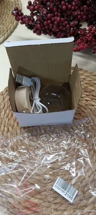 Фотография покупателя товара Светильник ночник «Фея», d=6 см - Фото 2