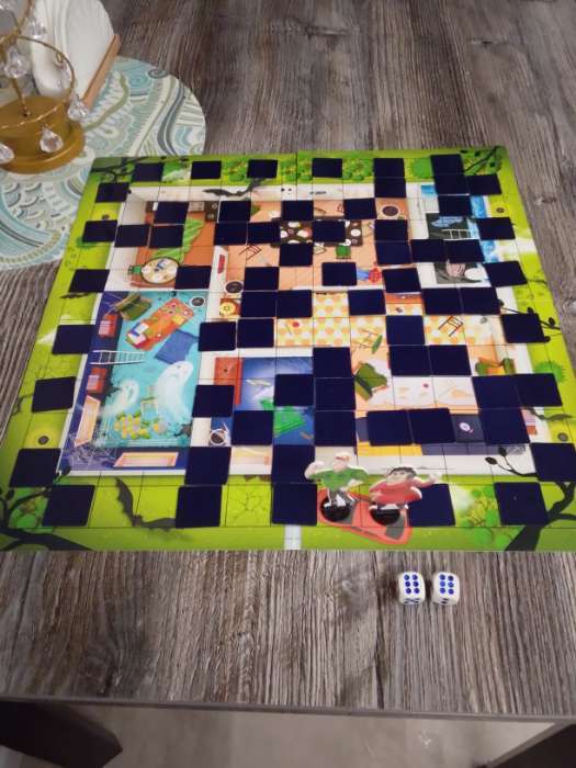 Фотография покупателя товара Настольная игра ходилка - бродилка для детей «Дом с призраками», 2-4 игрока, 7+