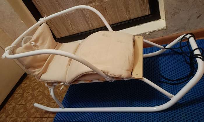 Фотография покупателя товара Санки детские «Ветерок 1», цвет чёрный - Фото 1