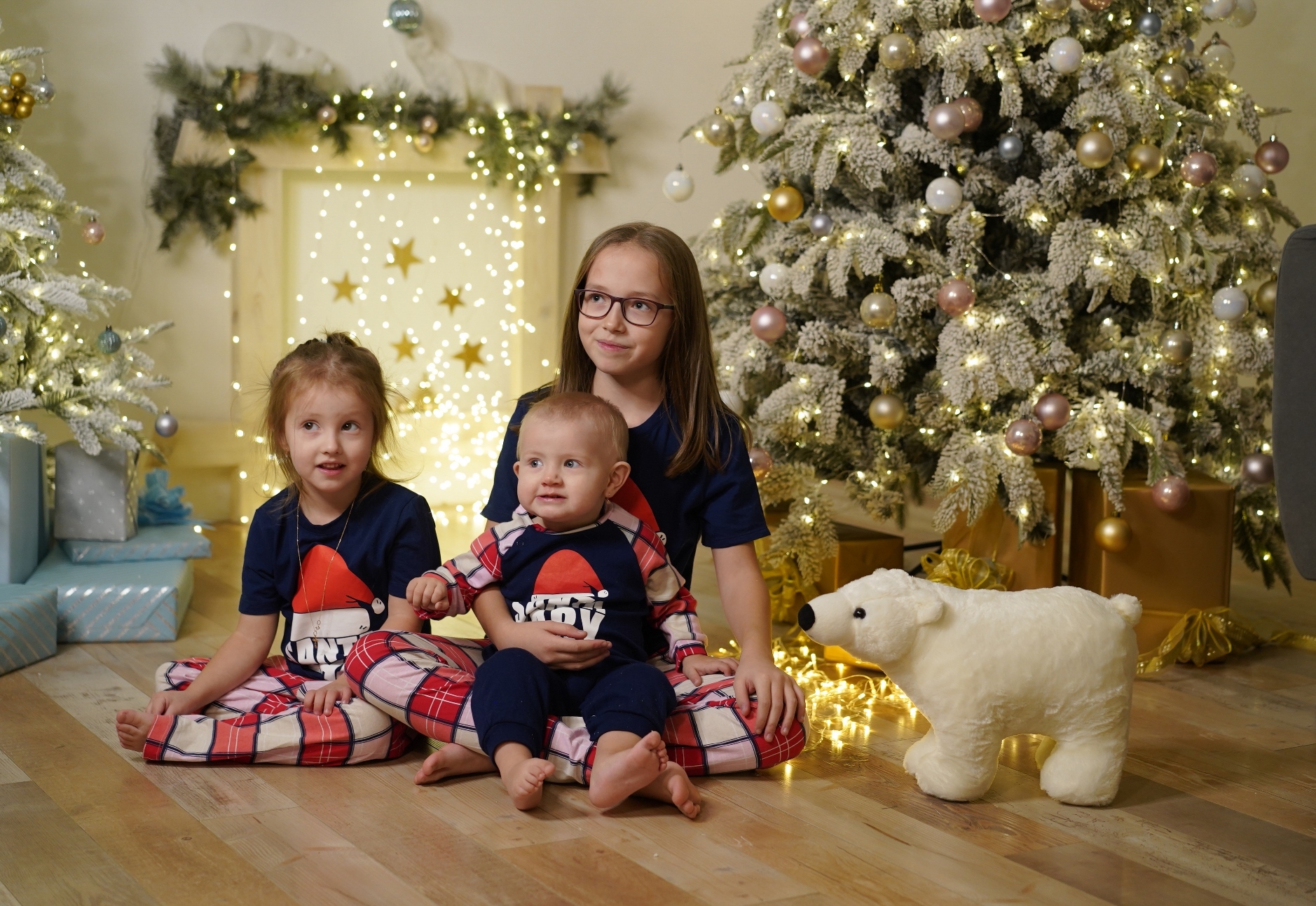 Фотография покупателя товара Пижама детская KAFTAN "Santa team"  р.36 (134-140) - Фото 2
