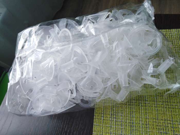 Фотография покупателя товара Держатель-зажим для шаров, d=5 мм, набор 100 шт., цвет прозрачный - Фото 1