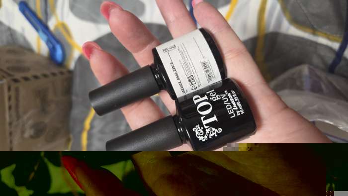 Фотография покупателя товара УЦЕНКА Топ для создания матового эффекта LED/UV 10 мл - Фото 5