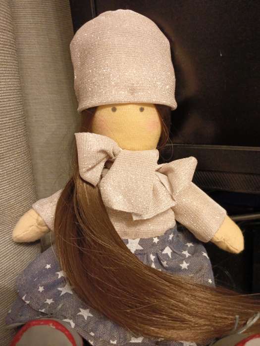 Фотография покупателя товара Набор для шитья. Интерьерная кукла своими руками «Дафни», 30 см - Фото 1