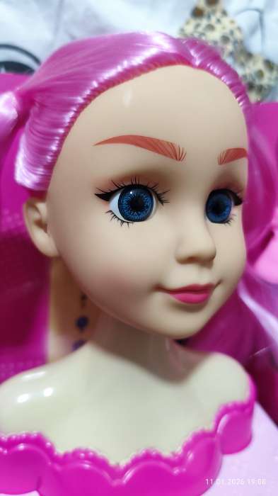 Фотография покупателя товара Кукла - манекен «Студия красоты. Тёмная девочка», с аксессуарами - Фото 3